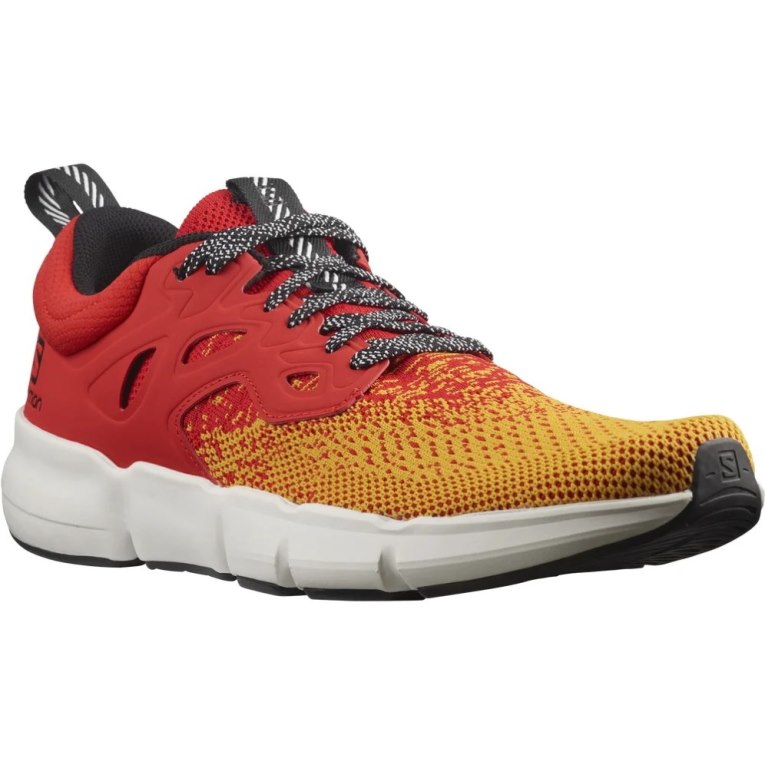 Red / Mango Salomon Predict Soc 2 Men's Running Shoes | PH 52946K